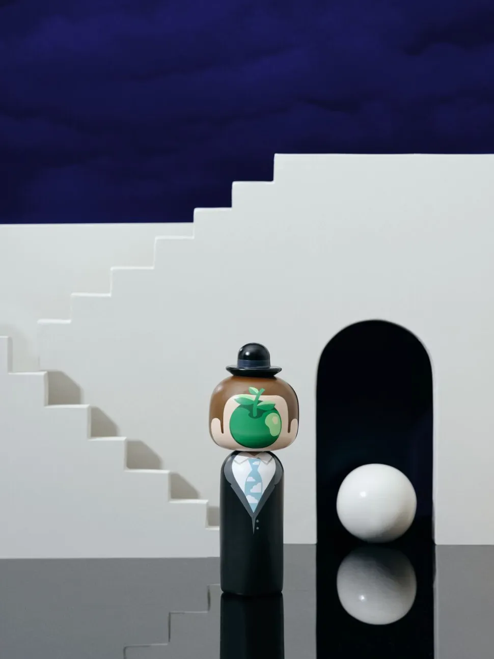 Sketch.inc. - Kokeshi |René Magritte, 16,8 cm 1:1