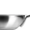 Stainless Steel Stegepande 28 cm med Slip-Let® belægning