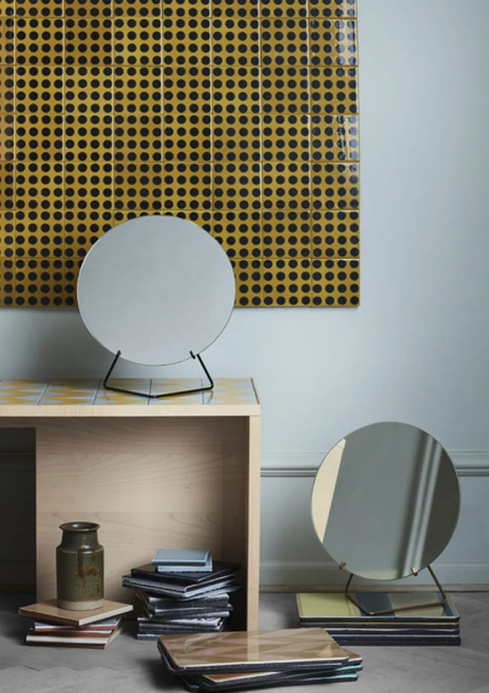Standing Mirror spejl 30 cm.