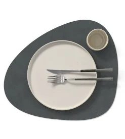 TABLE MAT CURVE L (37x44cm) NUPO anthracite