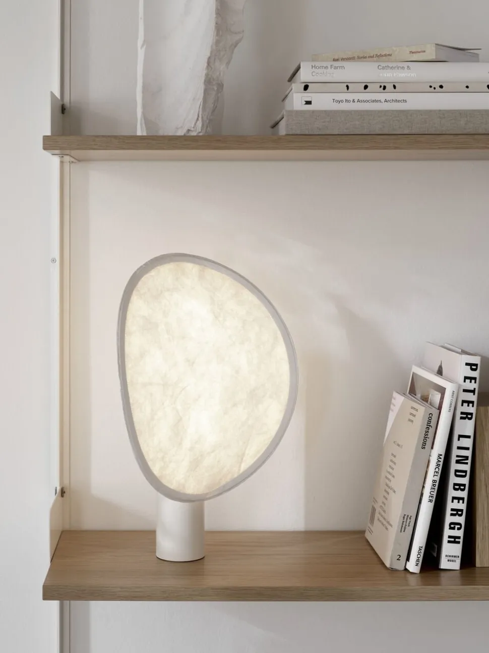 Tense Table Lamp, Portable, Black