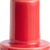 Tube Candleholder-Small-Red