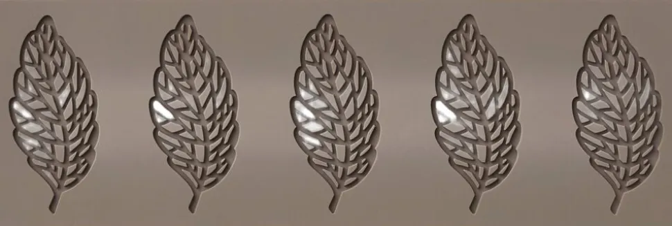 Tuileform Blad Latte Silikone
