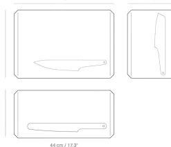 Veark Chopping board Poly / Blue/ S