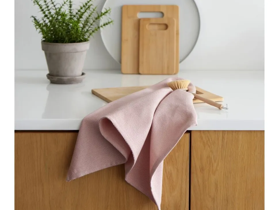 Viskestykke Diamond 50x70 cm Rose Smoke