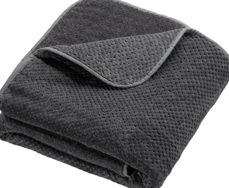 Wellbeing HD 65 Dark Grey Varmeplaid 180x130 cm