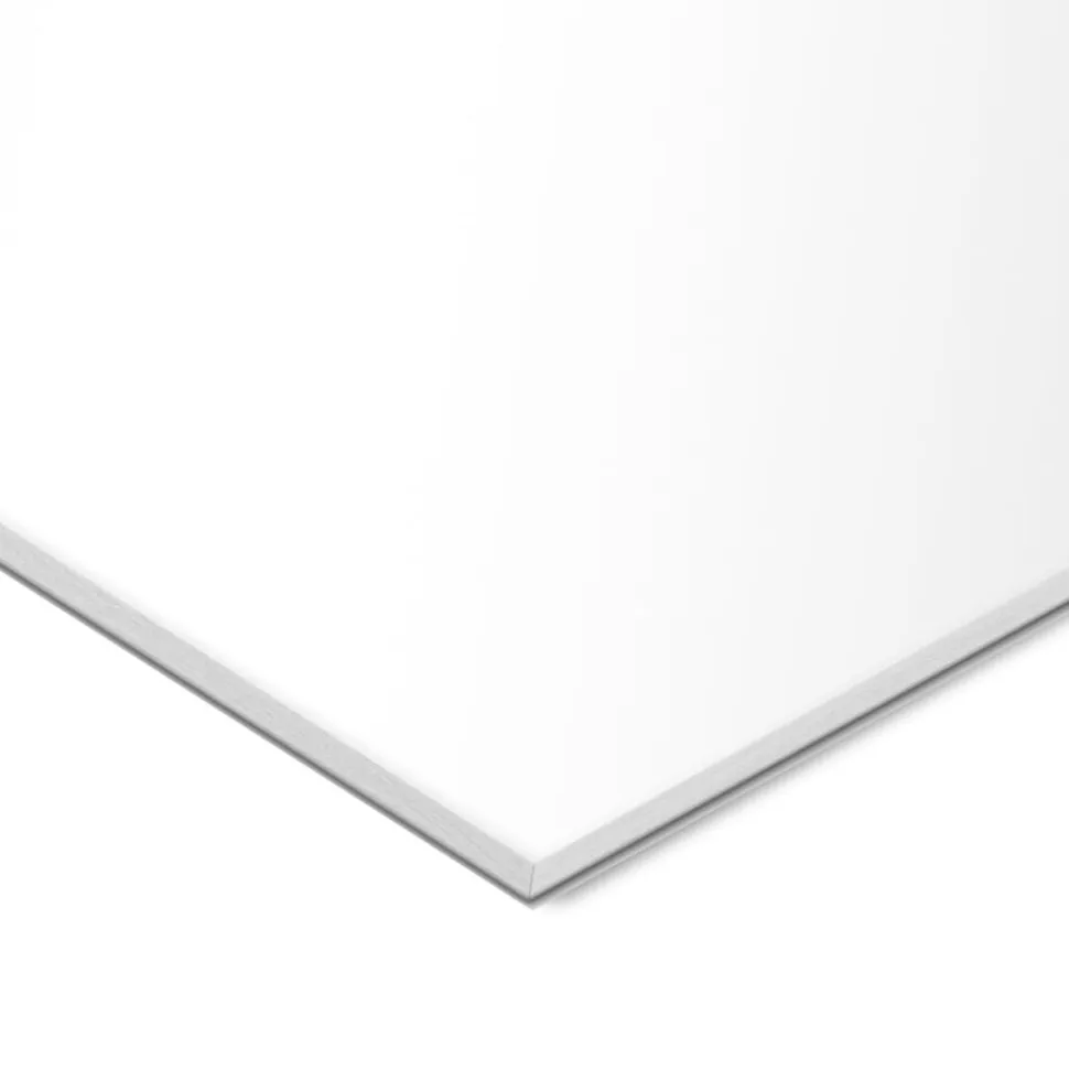 White Wood Mirror