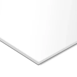 White Wood Mirror