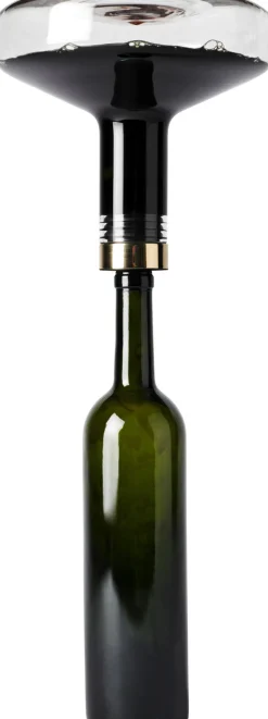 Wine Breather, Deluxe, Clear/Gold