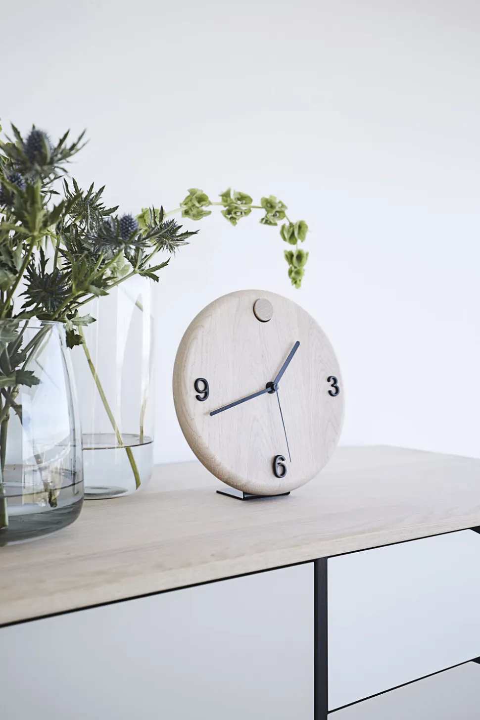 Wood time - Ø 22 cm, Oak
